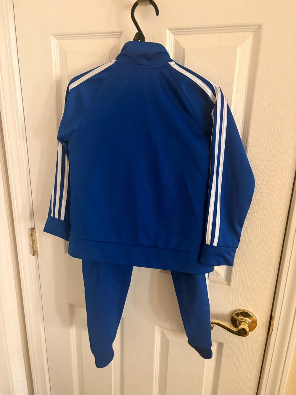 adidas Boys Blue Track Jacket and Pants